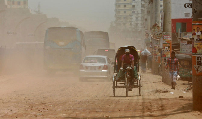 Dhaka air 4th most polluted in world