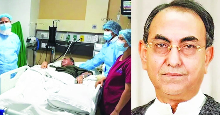 Mirza Abbas shifted from CCU to cabin in Singapore