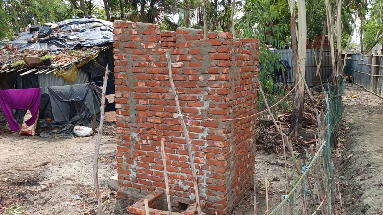 Alleged fees for free toilets in Maheshkhali