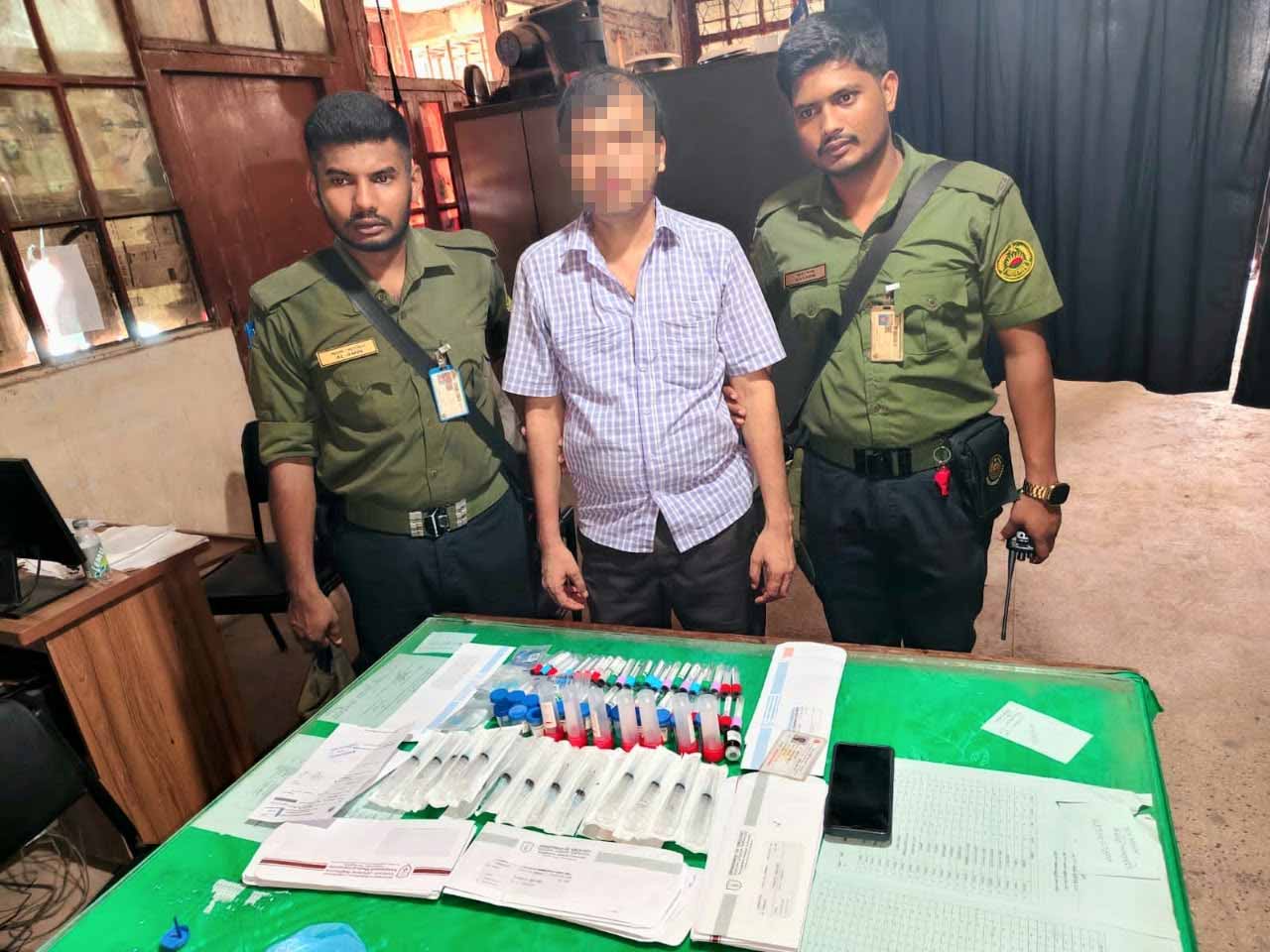 Broker Held at DMCH, Medical Supplies Recovered