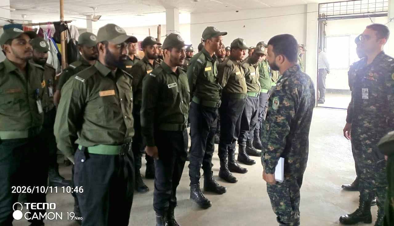 DESCO Ansar guard gets cooking, safe water facilities